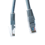 12' Gray Molded Cat5 Patch Cable