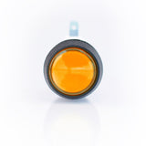 Small Orange Plastic Mechanical Push Button